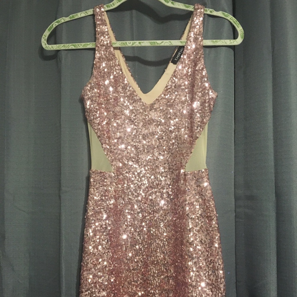 Bebe sequin dress